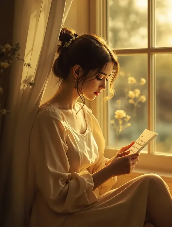 月光下的信 - 河马剧场甜宠短剧 月光下的信:甜宠题材短剧,她在旧书店的《诗经》里,翻到一封写给自己的信。
